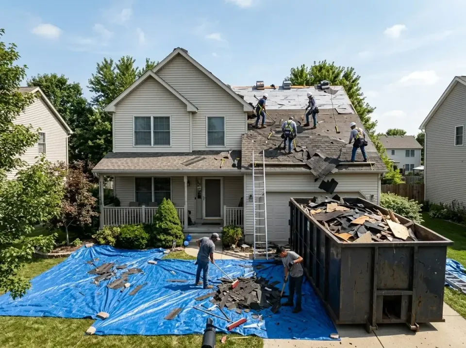 roof-replacement-debris-remova-004 — frequently asked questions, Cheapest Dumpster Rentals in Oakdale, LA